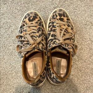 Steve Madden Leopard Print Sneakers